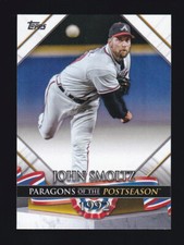 2022 Topps Update Series #PP-15 JOHN SMOLTZ Paragons of the Postseason Insert