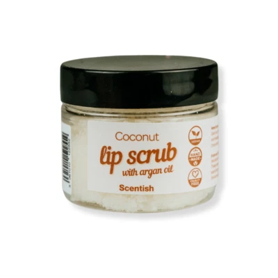 SCENTISH Coconut Lip Scrub Helps Exfoliate Your Lips With Coconut Sugar Taste And Scent