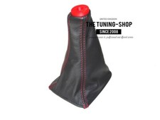 Schaltmanschette Schaltsack Fur Toyota Celica 99-05 Naht Rot + Kunststoffring
