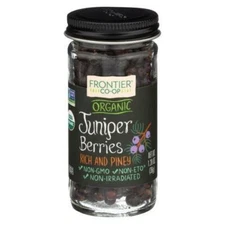 Organic Juniper Berries Whole  1.3 Oz By Frontier Herb