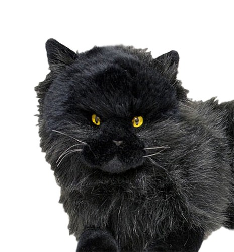 Onyx the Cat Soft Plush Toy 14"/36cm Black Bocchetta Plush Toys - Bild 3 von 3