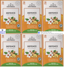 Green Tea Ginger Lemon Defence 120 Bags Herbal Health Detox Knightsbridge Sealed