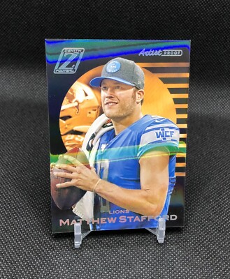 2020 Zenith Matthew Stafford /49 SILVER ARTIST PROOF SP No. 15 HIGH END   