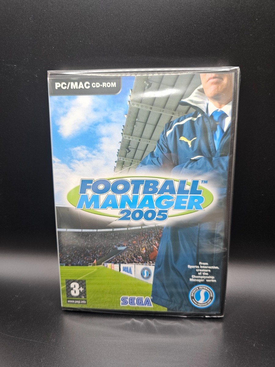 Football Manager 2005 Mac/PC CD Rom Sega Still 2004 for sale