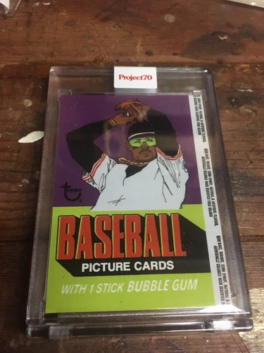 2021 Topps Project 70 Card 905 Wax Wrapper by Jacob Rochester PRESALE Low PR 474