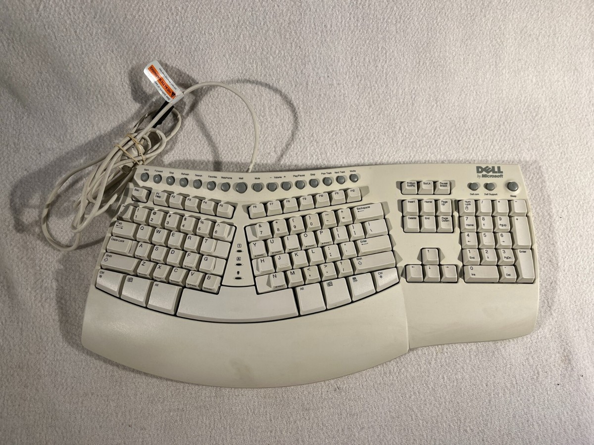 Dell by Microsoft Ergonomic Natural USB Keyboard Pro Model No