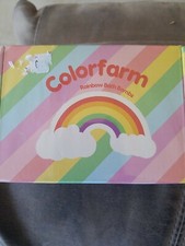 Bath Bombs 2Pcs Gift Set,Rainbow Bath Bombs, sea salt