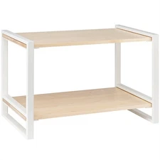 Cal-Mil Blonde Maple Wood Two Tier Riser WS-21122356215
