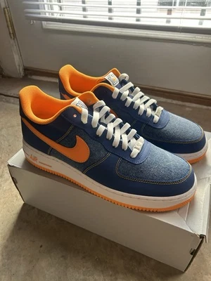 Nike AF 1 Low ‘07 J Lin Knicks Linsanity DS RARE - 9 - New Nike Air Force 1 Low Knicks | eBay main image 2