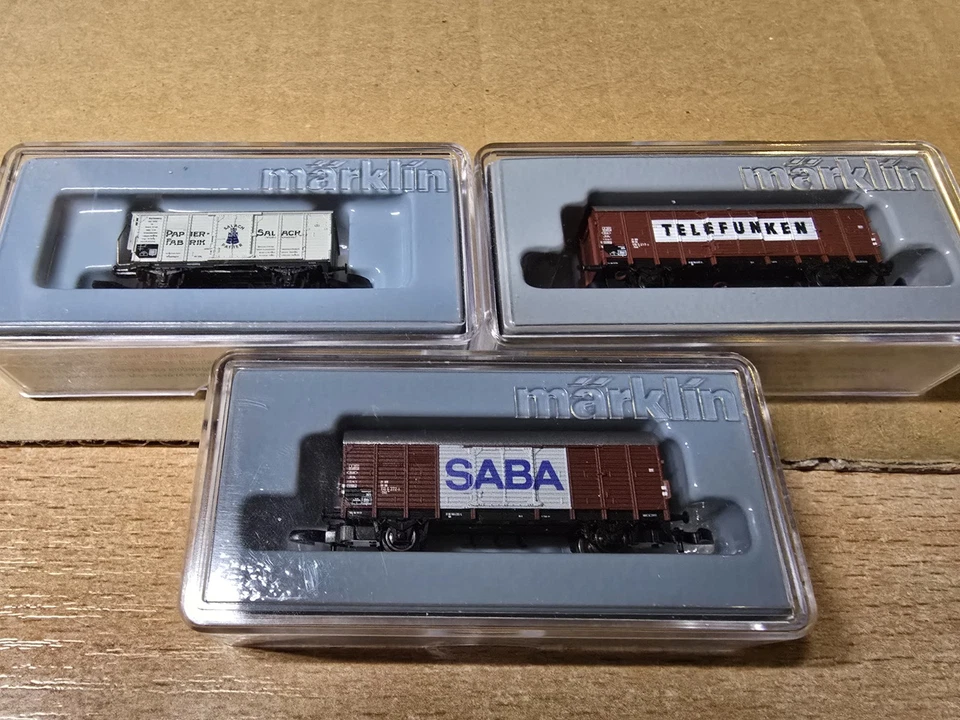 Märklin Z Insider Jahreswagen 3 Stück
