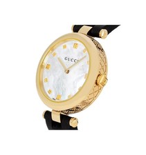 Gucci YA141404 Diamantissima Ladies Watch - MOP Dial in Gold – Elegance in Time!
