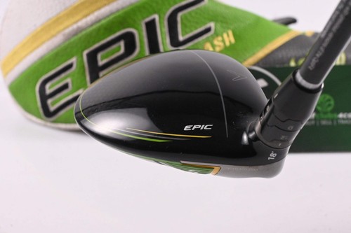 Left Hand Callaway Epic Flash #5 Wood / 18 Degree / Senior Flex EvenFlow Green - Picture 5 of 9