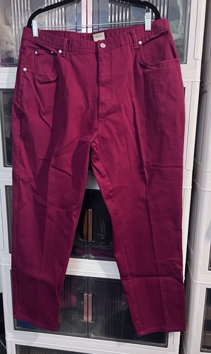 ST JOHN BAYS WINE STRETCH JEANS SIZE 20W WOMENS NWT - Picture 3 of 6