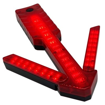 Foxfire LED Traffic Warning Arrow, 4 Flash Patterns, Visible 3/4 a mile for F...
