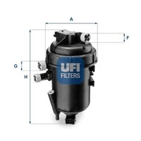 Ufi 55.112.00 Kraftstofffilter Passend FüR Fiat