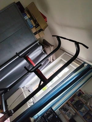 ISE 5in1 Chaise Romaine Power Tower Workout Dip Station Barre de Traction Statio - Photo 1/2
