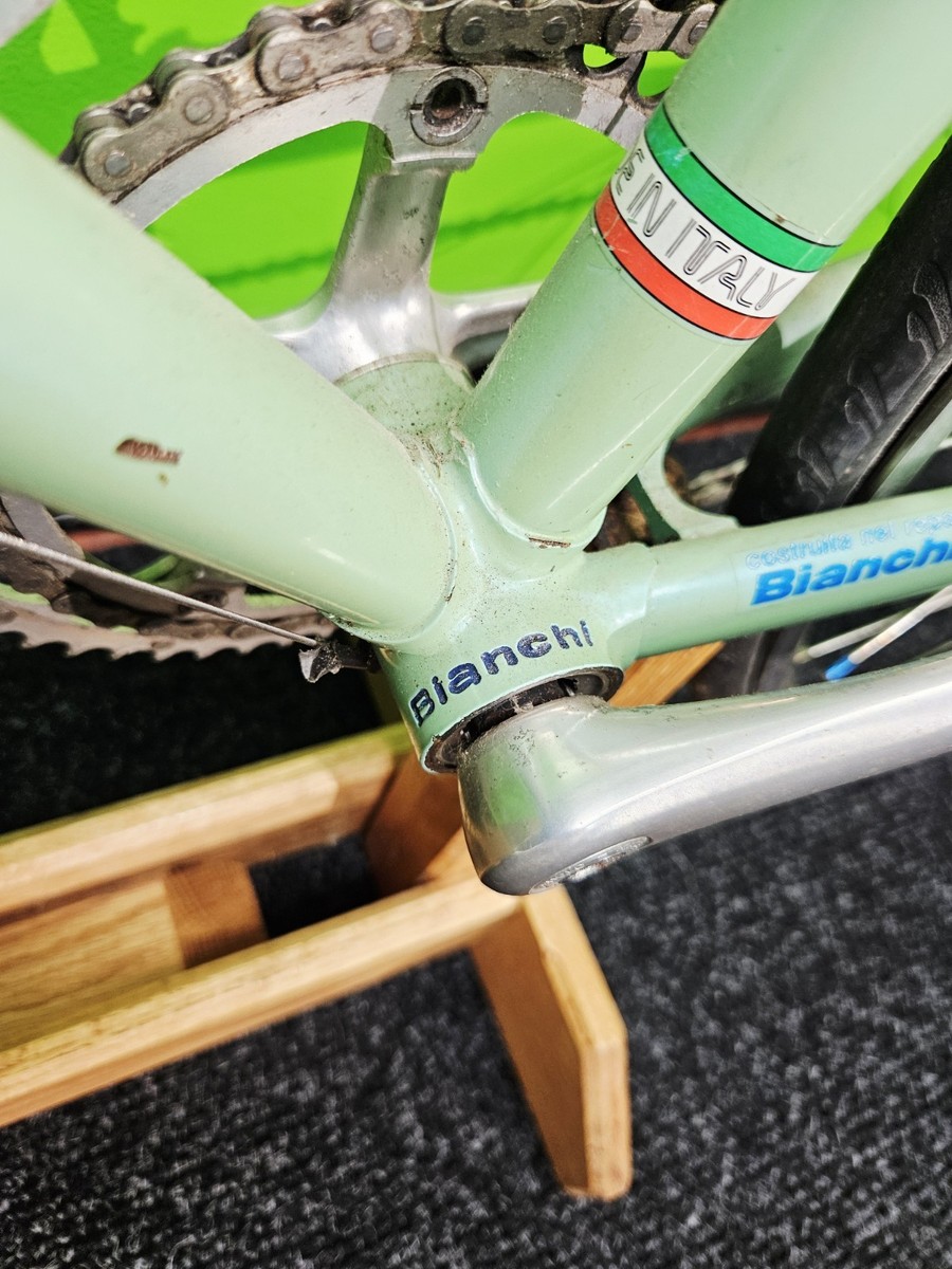 1990s Bianchi Reparto Corse Team Columbus TSX Campagnolo Chorus
