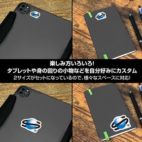 Sega Saturn Sega Saturn Logo Mini Sticker Set
