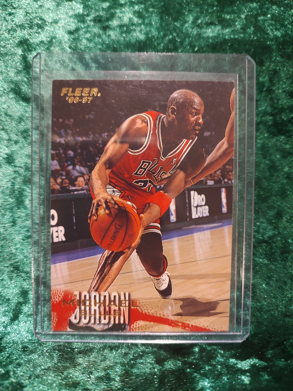 1996-97 Fleer Michael Jordan #13 Chicago Bulls Air Jordan