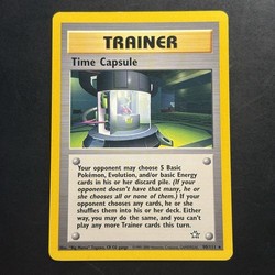 Time Capsule 90/111 Neo Genesis 1st Edition Rare Trainer