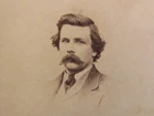 3rd Massachusetts Cavalry Sergeant William Reynolds cdv photograph