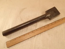 Vtg Auto Body Anvil Dolly Spoon Solid Steel With Long Handle. 14"L, 4 lb. 5 oz