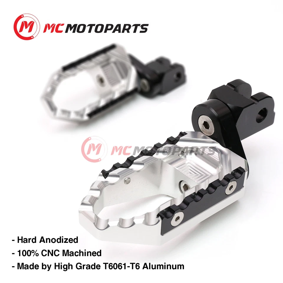 For DUCATI Hyperstrada 939 2016 1inch Front Lowering Wide Rider Foot Pegs — 第 2/4 张图片