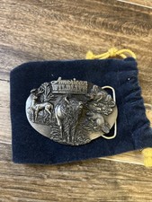 1990 Siskiyou American Wildlife Ltd Ed Belt Buckle 9th in Series 461/2500