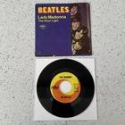 THE BEATLES LADY MADONNA THE INNER LIGHT 1968 EX CAPITOL 45 & PICTURE SLEEVE.