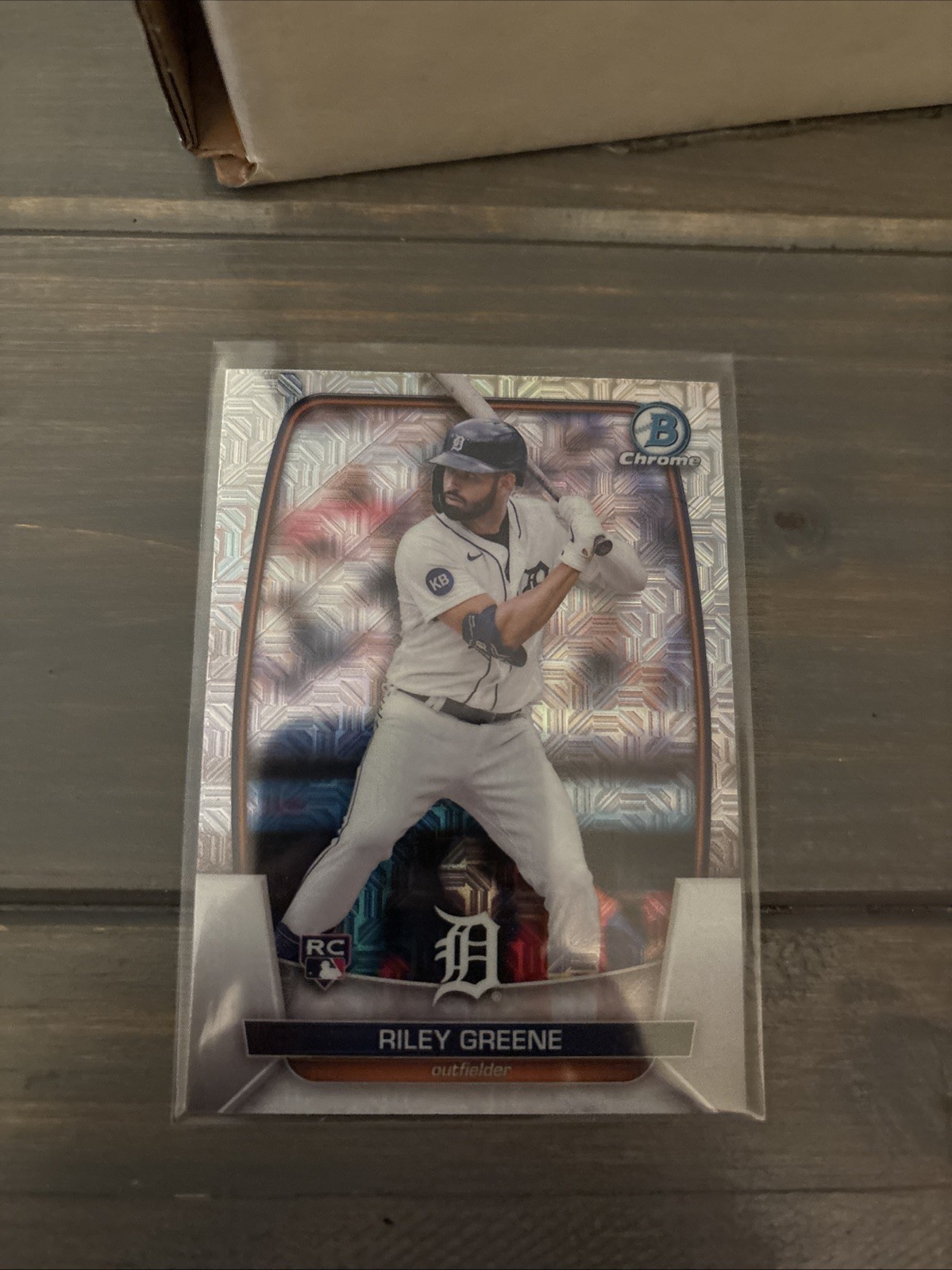 Riley Greene (RC) 2023 Bowman Chrome Mega Box Mojo #90 Detroit Tigers
