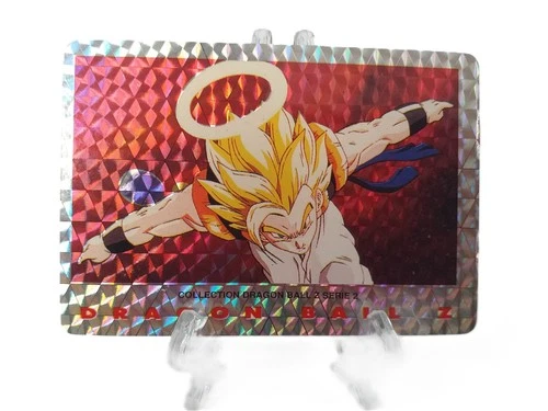 Carte Dragon Ball Z, Panini,  VF, série 2. N°09 : Gogeta, BE / LP.