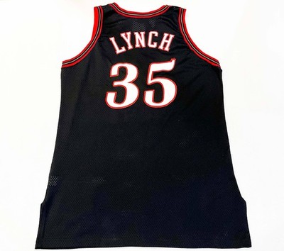 Vintage Champion NBA 98-99 Philadelphia 76ers LYNCH #35 Game