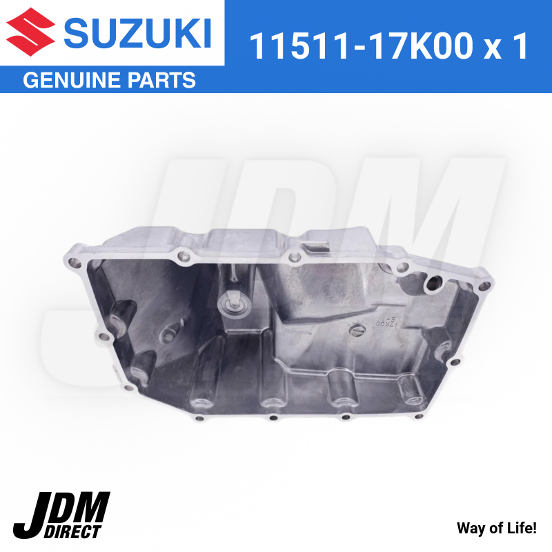 SUZUKI OIL PAN GENUINE 2017 - 2024 GSXR1000 GENUINE OEM NEW 11511