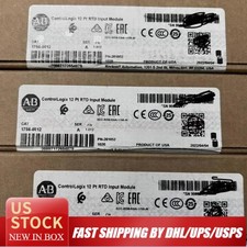 Sealed AB 1756-IR12 /A ControlLogix Non-Isolated RTD Input 1756IR12 US Free Tax