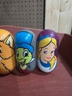 Lot Of 4 Disney Kellogg's Weeble Wobbles-Alice,Jimmy Cricket, Todd, Dale,lady . — photo 2