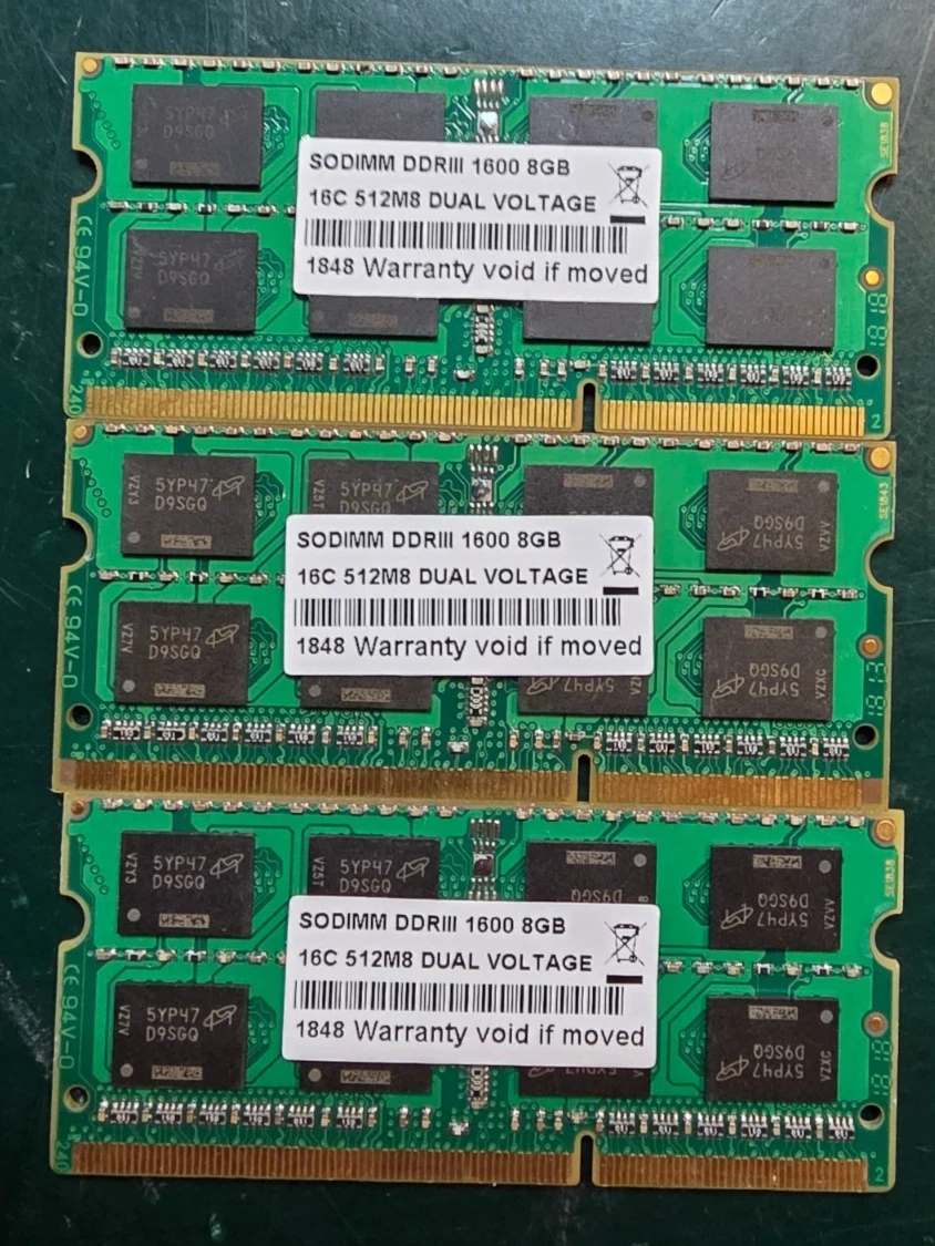 SO-DIMM 8 GB DDR3L Computer Memory (RAM) for sale | eBay
