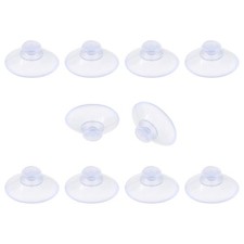 10PCS Clear Glass Table Suction Cups 20mm Rubber Anti Collision Desk Pads Remova