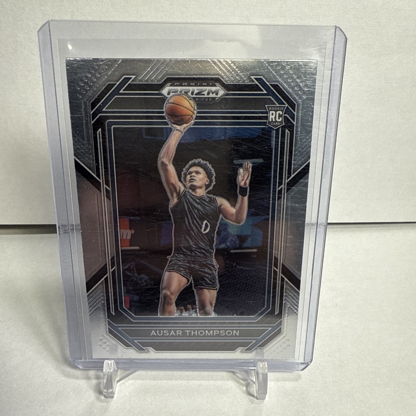 Ausar Thompson 2023-24 Panini Prizm Draft Picks Base Prizm Rookie Card #17