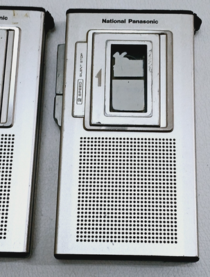 3X National Panasonic RN-Z06 Micro Cassette Recorder- For Parts