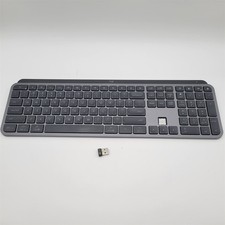 Logitech MX Keys S Wireless Keyboard Low Profile Quiet, Graphite *READ*