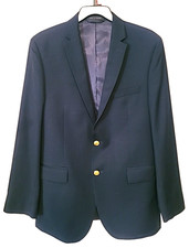 Lauren Ralph Lauren Navy 20R Youth 2 Gold Button Blazer Sport Coat Jacket Preppy