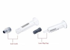 1ml Glass Syringe W/ Measurement-lier Lock Box Of 100 