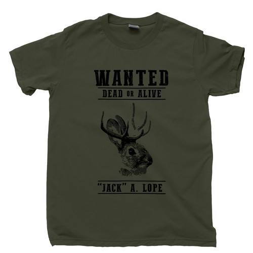 T-Shirt Jackalope Jackrabbit Antilope Horn Kryptid Hunter Geist Tier Hase T-Shirt - Bild 12 von 16