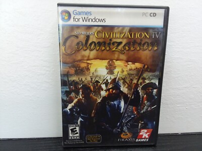 Sid Meier's Civilization IV: Colonization - PC CD Computer Game 