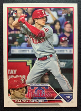 2023 Topps #398 Dalton Guthrie RC Phillies
