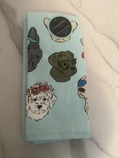 NWT Cynthia Rowley Set of 2 Dog Kitchen Towels
