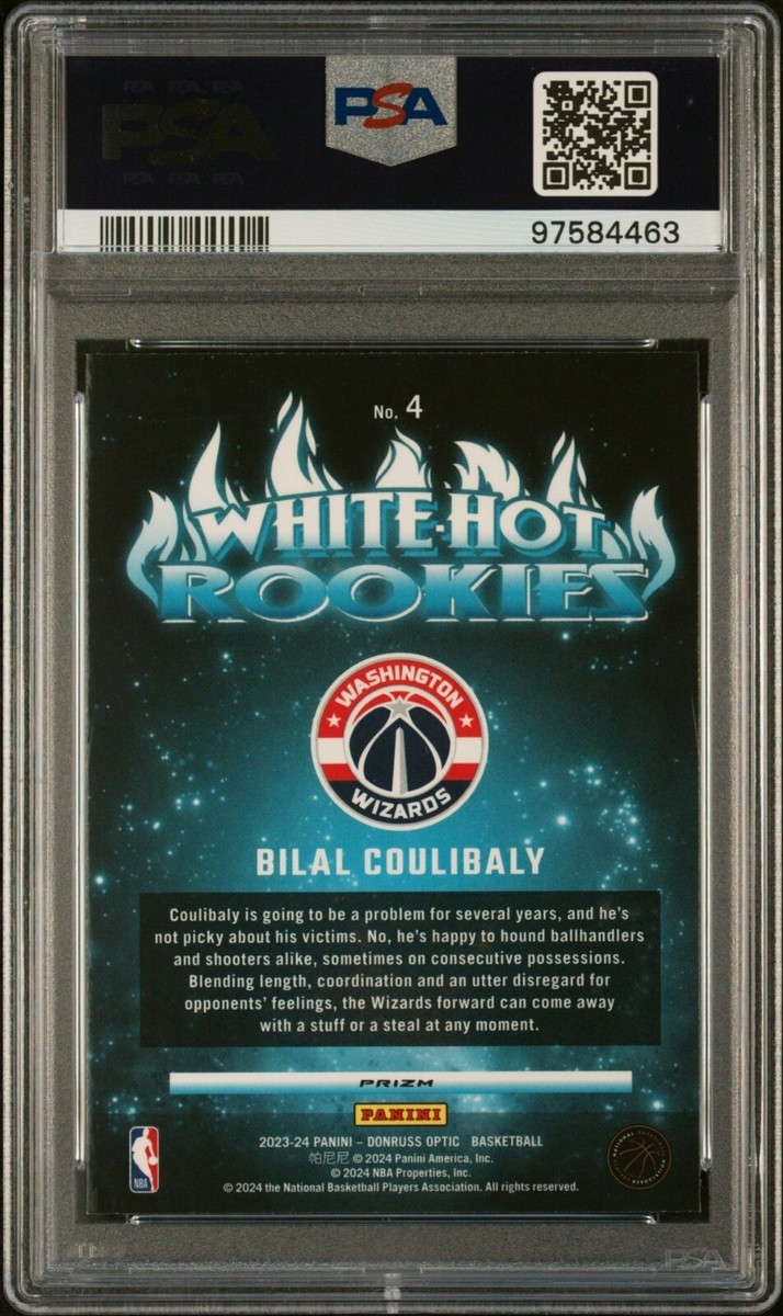 2023-24 Panini Donruss Optic - White Hot Rookies Bilal