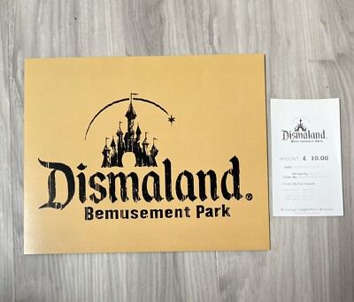 Banksy Dismaland Cinderella Carriage Crash Souvenir Photo with