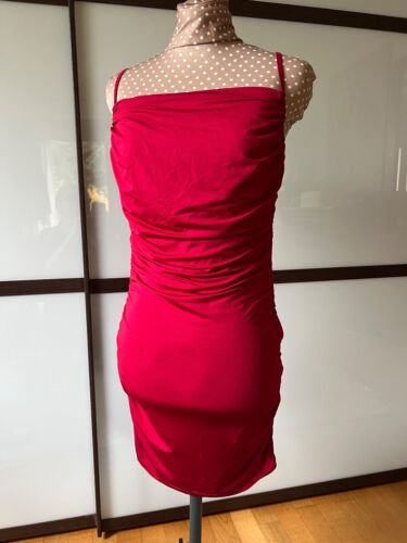 NEW: Bodycon Sexy Stretch Party Dance Dress Red Tango Salsa Latino Po Push Up - Picture 1 of 5