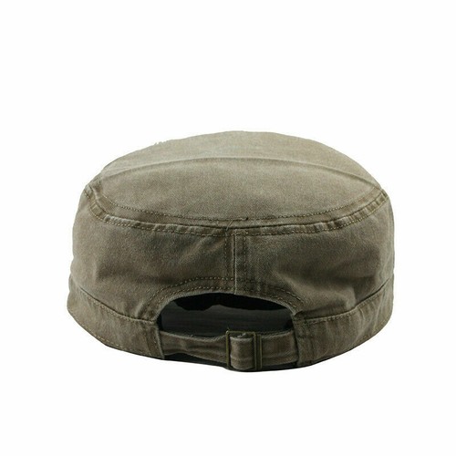 Men's Cap Army Hat Cadet Castro Military Patrol Baseball Summer Camo Camouflage - Picture 8 of 35